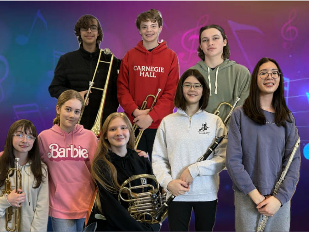 Salem student-musicians accepted to Northeastern District Junior Festival