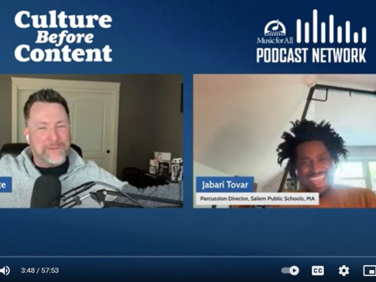 Jabari Tovar Culture Before Content Podcast